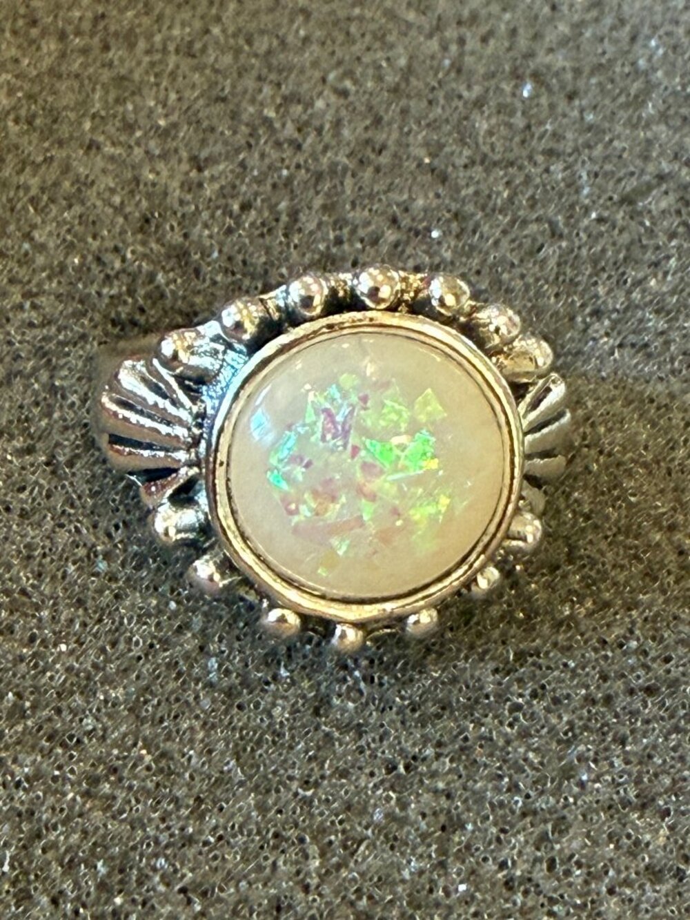 Moonstone Sterling Silver Ring